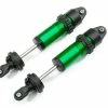 Traxxas Maxx 4S Green Aluminum GT-Maxx Shocks Fully Assembled W/o Springs (2)
