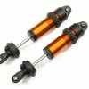 Traxxas Maxx 4S Orange Aluminum GT-Maxx Shocks Fully Assembled W/o Springs (2) -Outlet Traxxas Store TRA8961T 93301.1606107534