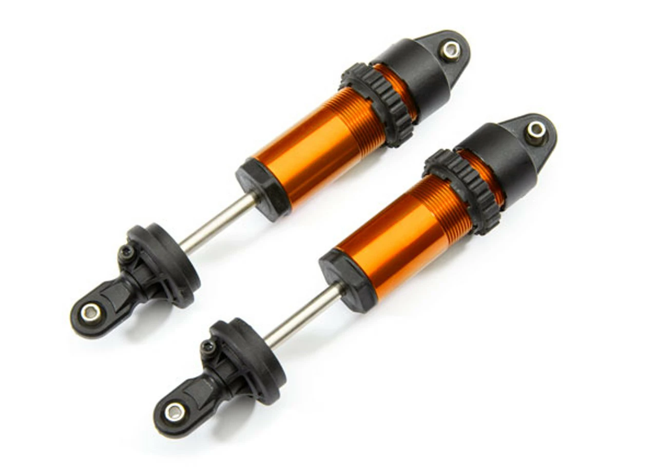 Traxxas Maxx 4S Orange Aluminum GT-Maxx Shocks Fully Assembled W/o Springs (2) 3 Traxxas Maxx 4S Orange Aluminum GT-Maxx Shocks Fully Assembled W/o Springs (2)