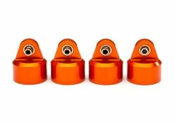 Traxxas Maxx GT-Maxx Orange Aluminum Shock Caps (4)