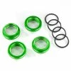 Traxxas GT-Maxx Shocks Green Aluminum Spring Retainer Adjusters (4) Assembled With O-Rings -Outlet Traxxas Store TRA8968G 83958.1571534371