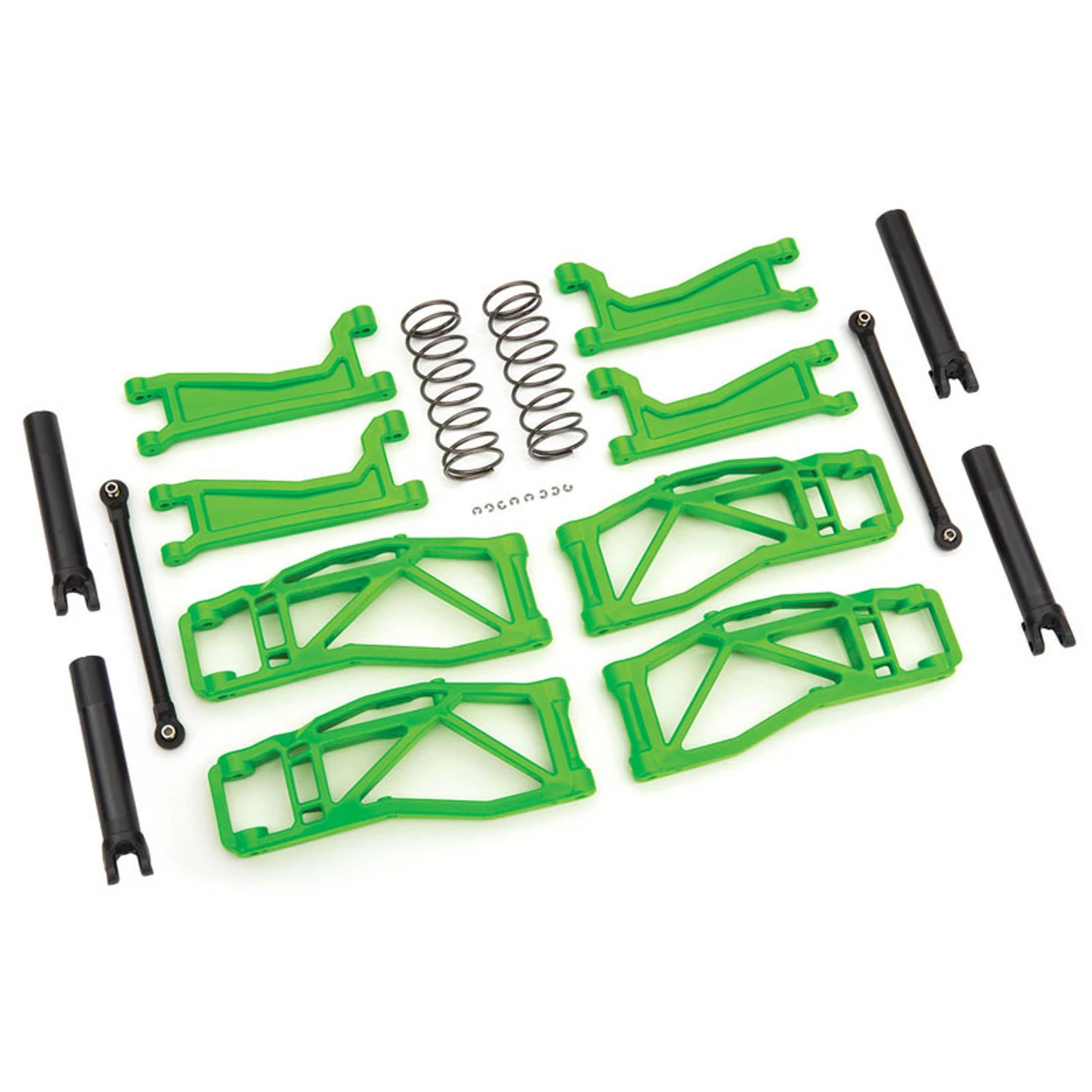 Traxxas Maxx 4S Green WideMaxx Suspension Kit - Includes Front & Rear Suspension Arms, Front Toe Links, Rear Shock Springs 3 Traxxas Maxx 4S Green WideMaxx Suspension Kit - Includes Front & Rear Suspension Arms, Front Toe Links, Rear Shock Springs