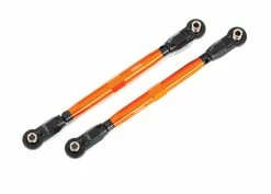 Traxxas Maxx TUBES Orange 6061-T6 Aluminum Toe Links For Use With #8995 WideMaxx Suspension Kit