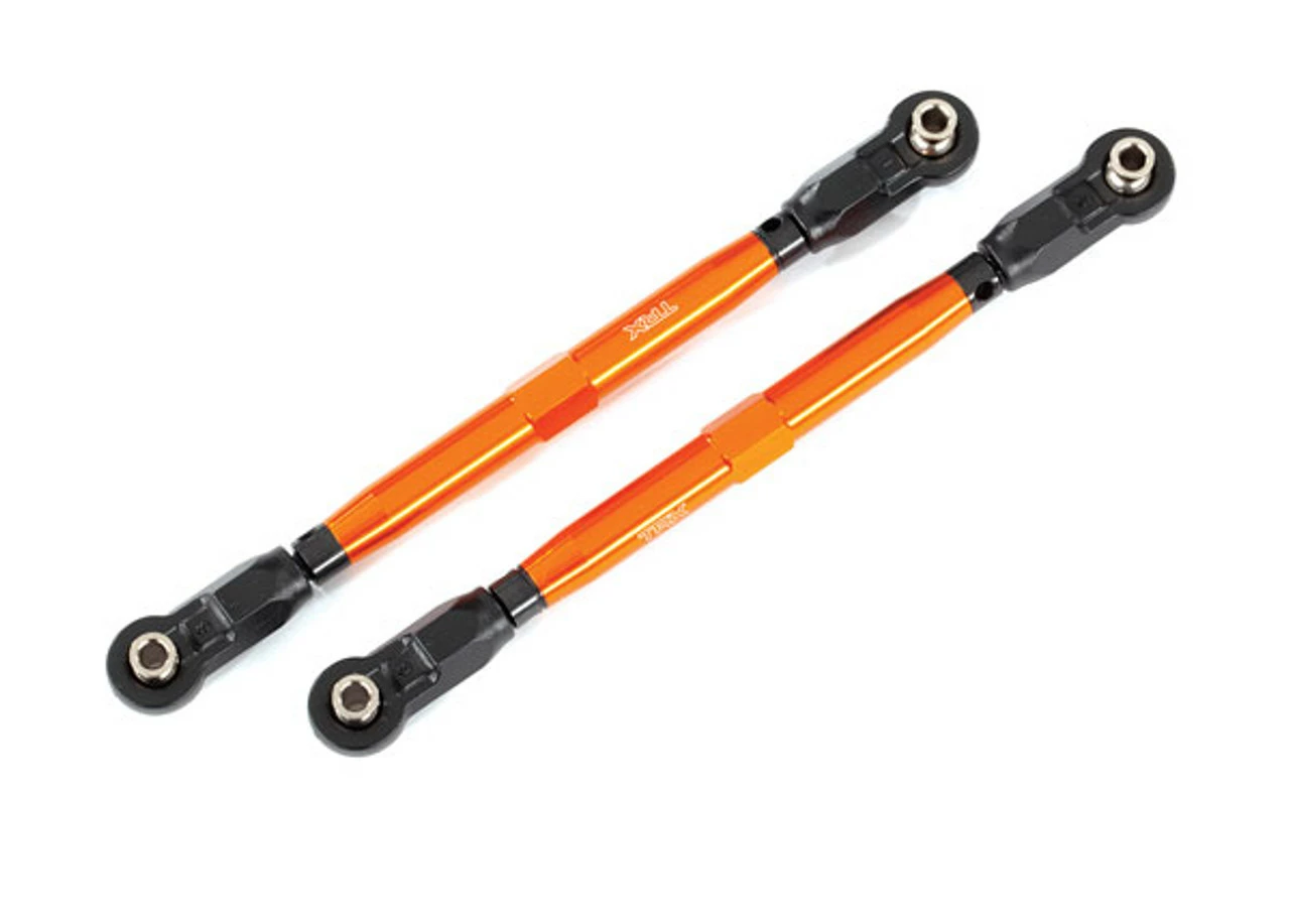 Traxxas Maxx TUBES Orange 6061-T6 Aluminum Toe Links For Use With #8995 WideMaxx Suspension Kit 3 Traxxas Maxx TUBES Orange 6061-T6 Aluminum Toe Links For Use With #8995 WideMaxx Suspension Kit