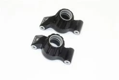 GPM Racing Black Aluminum Rear Stub Axle Carriers For Maxx 4S