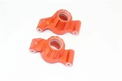 GPM Racing Orange Aluminum Rear Stub Axle Carriers For Maxx 4S