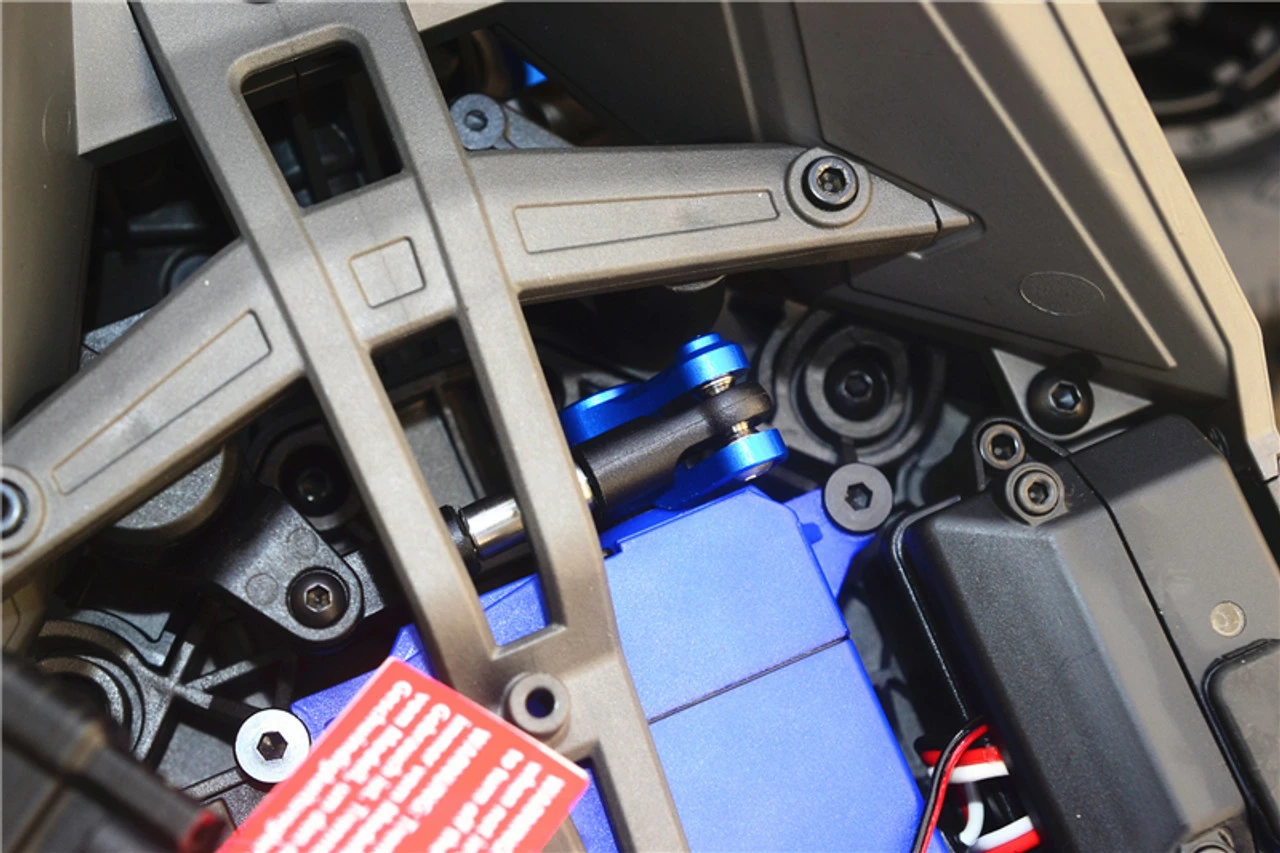 GPM Racing Black Aluminum 25T Steering Servo Horn For Maxx 4S 4 GPM Racing Black Aluminum 25T Steering Servo Horn For Maxx 4S - Image 2