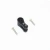 GPM Racing Black Aluminum 25T Steering Servo Horn For Maxx 4S