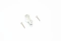 GPM Racing Silver Aluminum 25T Steering Servo Horn For Maxx 4S