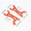 GPM Racing Orange Aluminum Upper Fr/Rr Suspension Arms For Maxx 4S