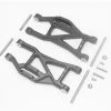 GPM Racing Black Aluminum Lower Fr/Rr Suspension Arms For Maxx 4S