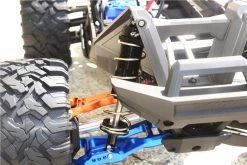 GPM Racing Blue Aluminum HD Adjustable Shocks (2) For Maxx 4S -Outlet Traxxas Store TXMS125F R 2 79687.1590264001