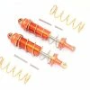 GPM Racing Orange Aluminum HD Adjustable Shocks (2) For Maxx 4S