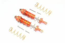 GPM Racing Orange Aluminum HD Adjustable Shocks (2) For Maxx 4S
