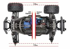 Traxxas Maxx 4S Orange WideMaxx Suspension Kit - Includes Front & Rear Suspension Arms, Front Toe Links, Rear Shock Springs -Outlet Traxxas Store tra8995 2 29440.1632843513